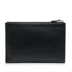 Fendi FF Leather Zip Clutch (SHG-Pnk2mm)