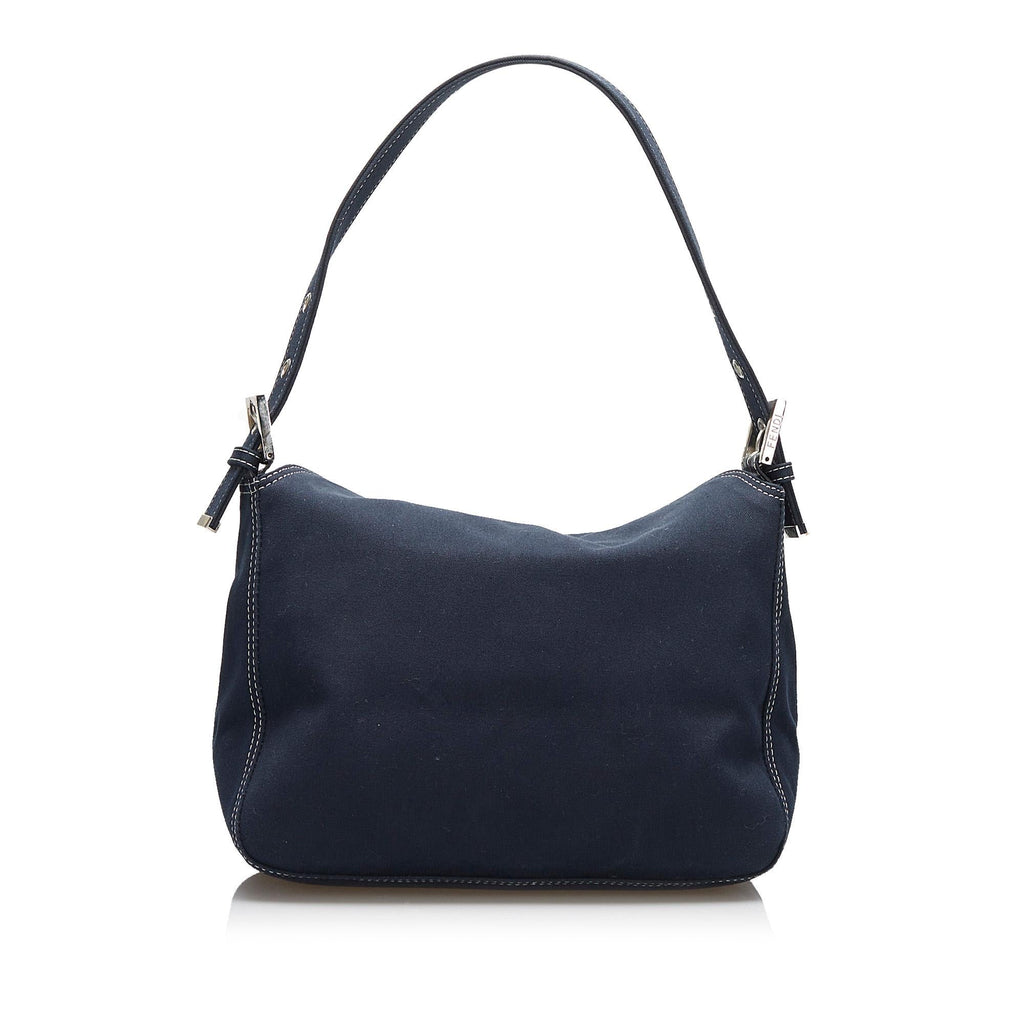 Fendi FF Marble Logo Shoulder Bag (SHG-FeEgbf)