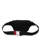 Fendi FF Neoprene Vitello Grace Perforated Pocket Belt Bag (SHG-LkWlOh)