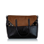 Fendi Fendi Flip Leather Satchel (SHG-24693)