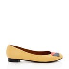 Fendi Leather Monster Ballet Flats - Size 7.5 / 37.5 (SHF-18366)