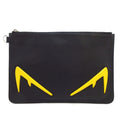 Fendi Leather Monster Eyes Clutch (SHG-ORzmvv)