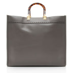 Fendi Leather Sunshine Large Shopper Tote (SHF-V85fxB)