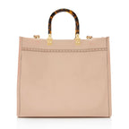 Fendi Leather Sunshine Medium Shopper Tote (SHF-TLlb2r)
