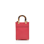 Fendi Leather Sunshine Mini Shopper Tote (SHF-88FrWs)