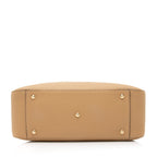 Fendi Calfskin Romano Selleria FF Handle Medium Tote (SHF-23375)