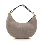 Fendi Fabric Small Fendigraphy Charm Hobo (SHF-23488)
