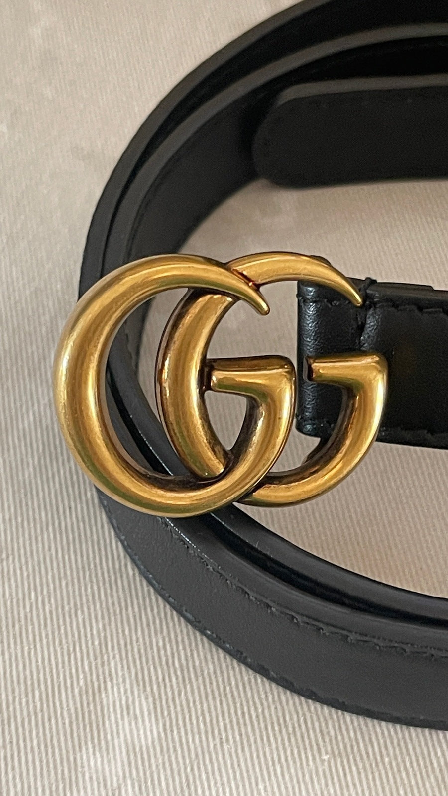 Gucci Marmont Belt Black Women