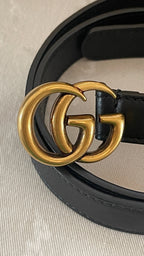 Gucci Marmont Belt Black Women