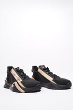 Fendi Flow Sneaker Black / Nude Nylon EU 40 UK 7