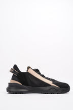 Fendi Flow Sneaker Black / Nude Nylon EU 40 UK 7