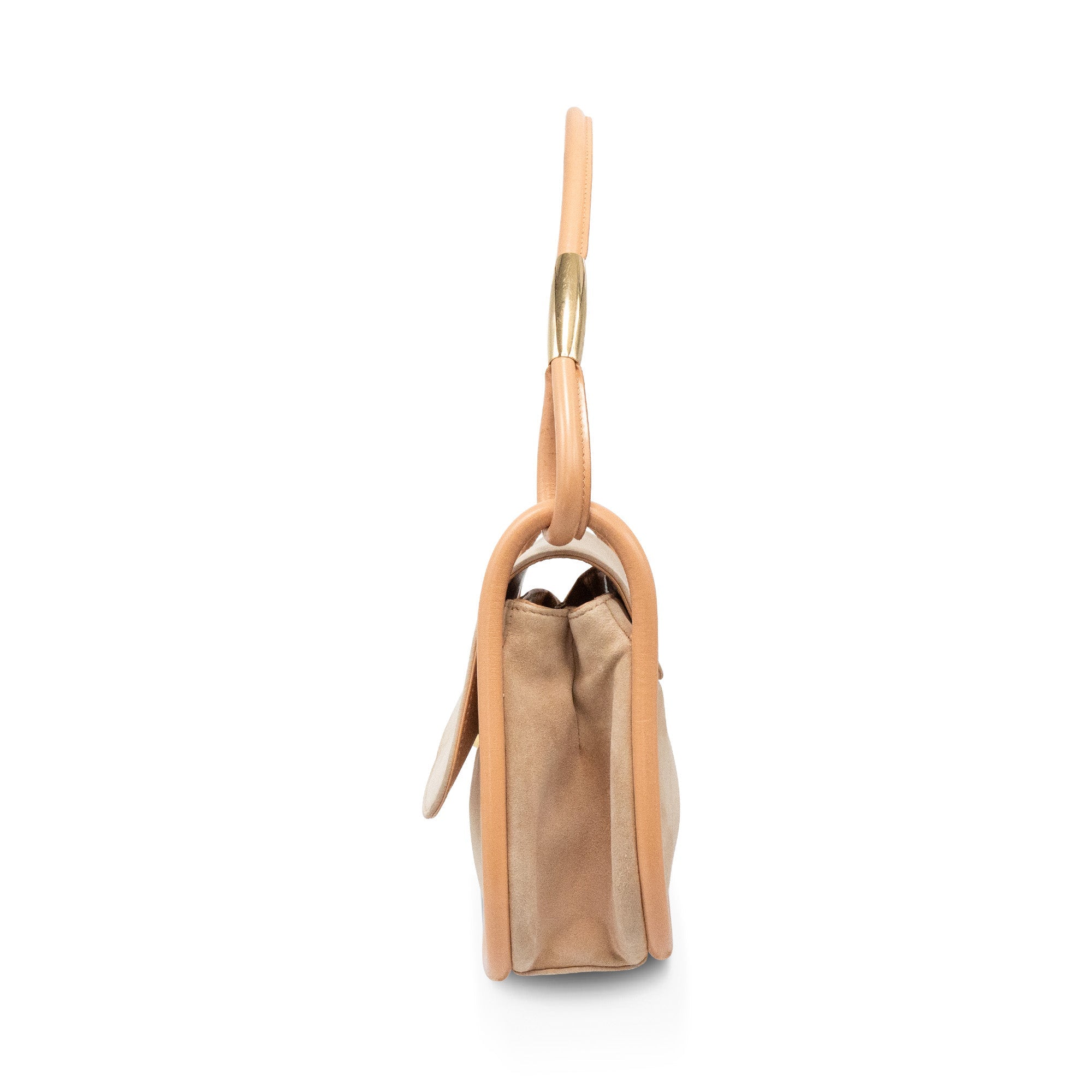 Gucci Suede Shoulder Bag