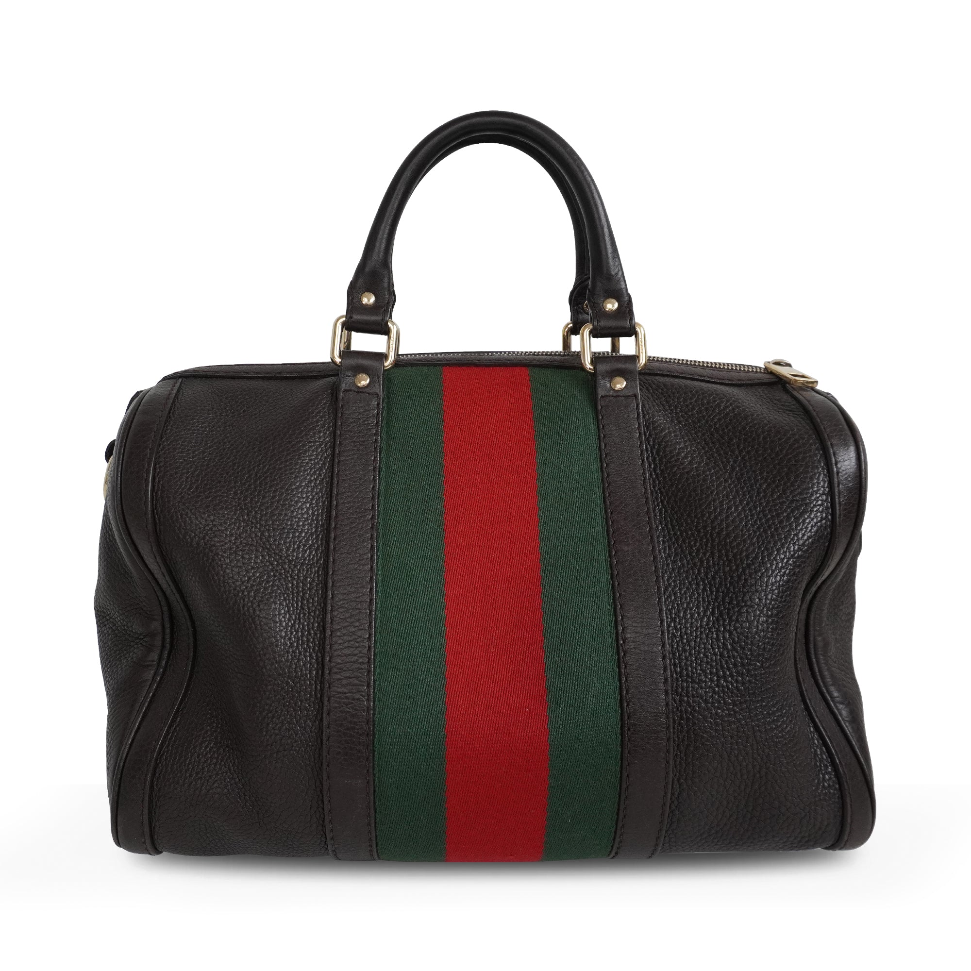 Gucci 'Web' Boston Bag