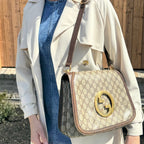 Gucci GG Canvas Blondie Shoulder Bag
