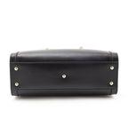 Gucci Black Sweetbread Calfskin Small Diana Tote Bag