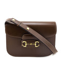 Gucci Brown Sugar Azalea Calfskin Horsebit 1955 Shoulder Bag