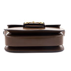 Gucci Brown Sugar Azalea Calfskin Horsebit 1955 Shoulder Bag