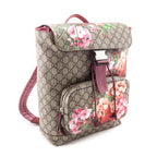 Gucci Dry Rose GG Supreme Monogram Blooms Backpack