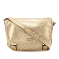 Gucci Gold Imprime Monogram Messenger Bag