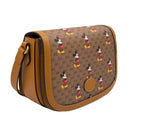 Gucci x Disney Mickey Mouse Small GG Supreme Shoulder Bag Handbag Beige Purse NEW