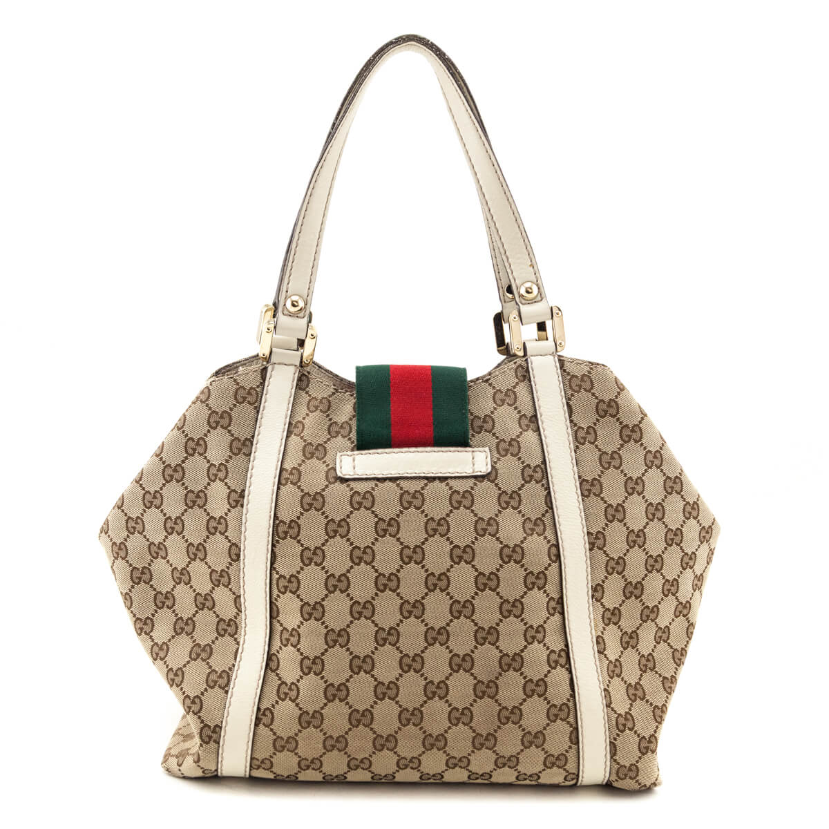 Gucci Monogram New Ladies Web Tote