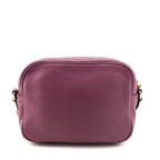 Gucci Peonia Pebbled Calfskin Soho Disco Crossbody