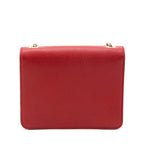 Gucci Red Dollar Calfskin Small Interlocking G Shoulder Bag