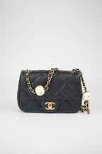 CHANEL Matelasse Mini Flap Chain Shoulder Bag