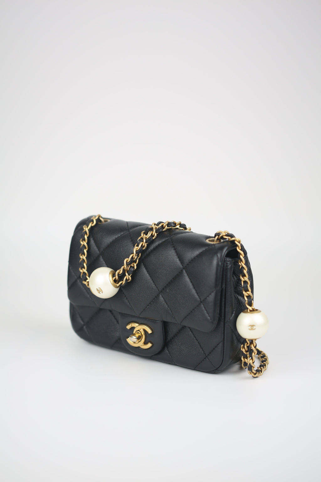 CHANEL Matelasse Mini Flap Chain Shoulder Bag