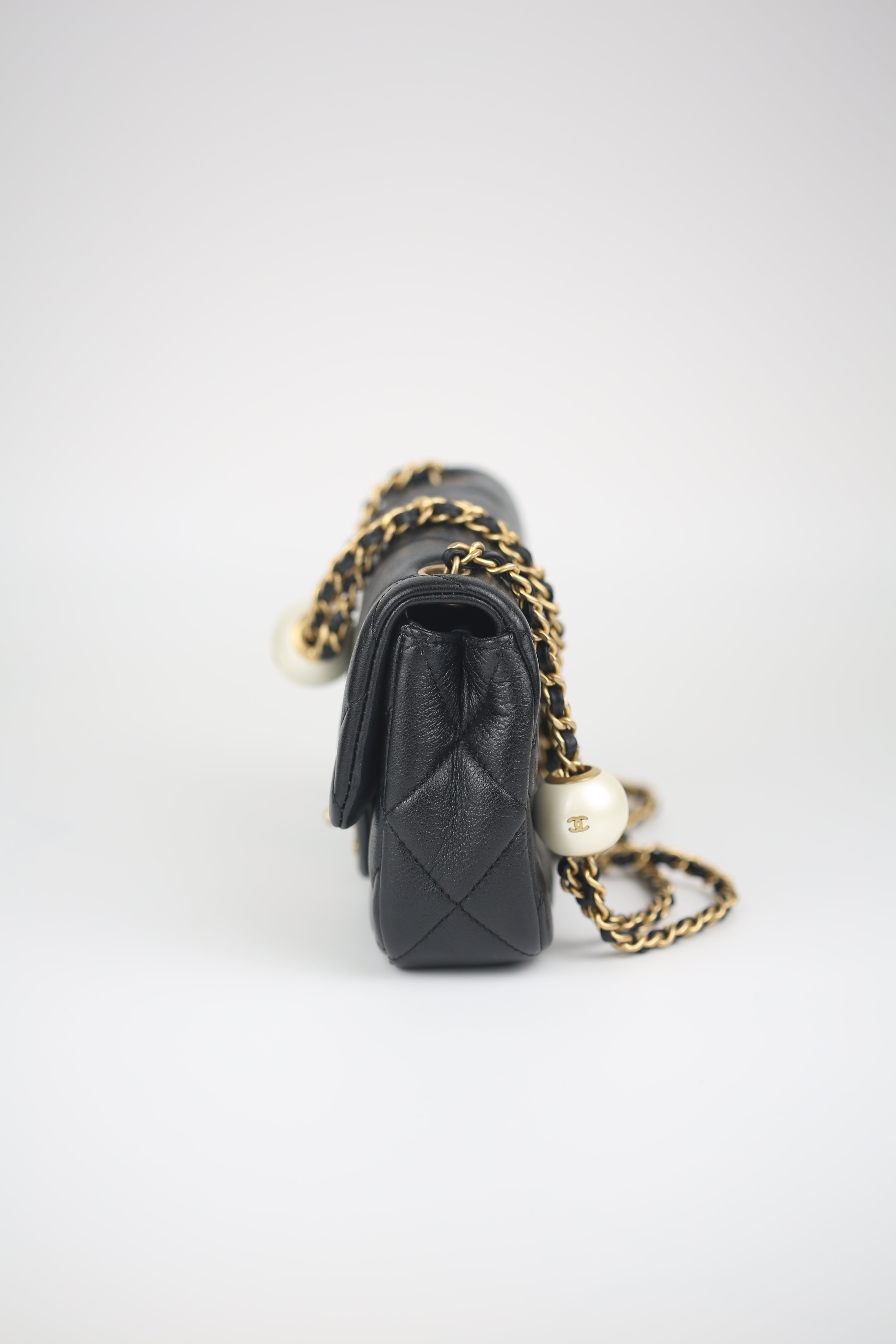 CHANEL Matelasse Mini Flap Chain Shoulder Bag