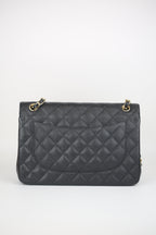 CHANEL Lambskin jumbo classic flap bag