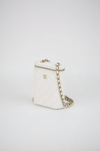 CHANEL Caviar calfskin camera bag