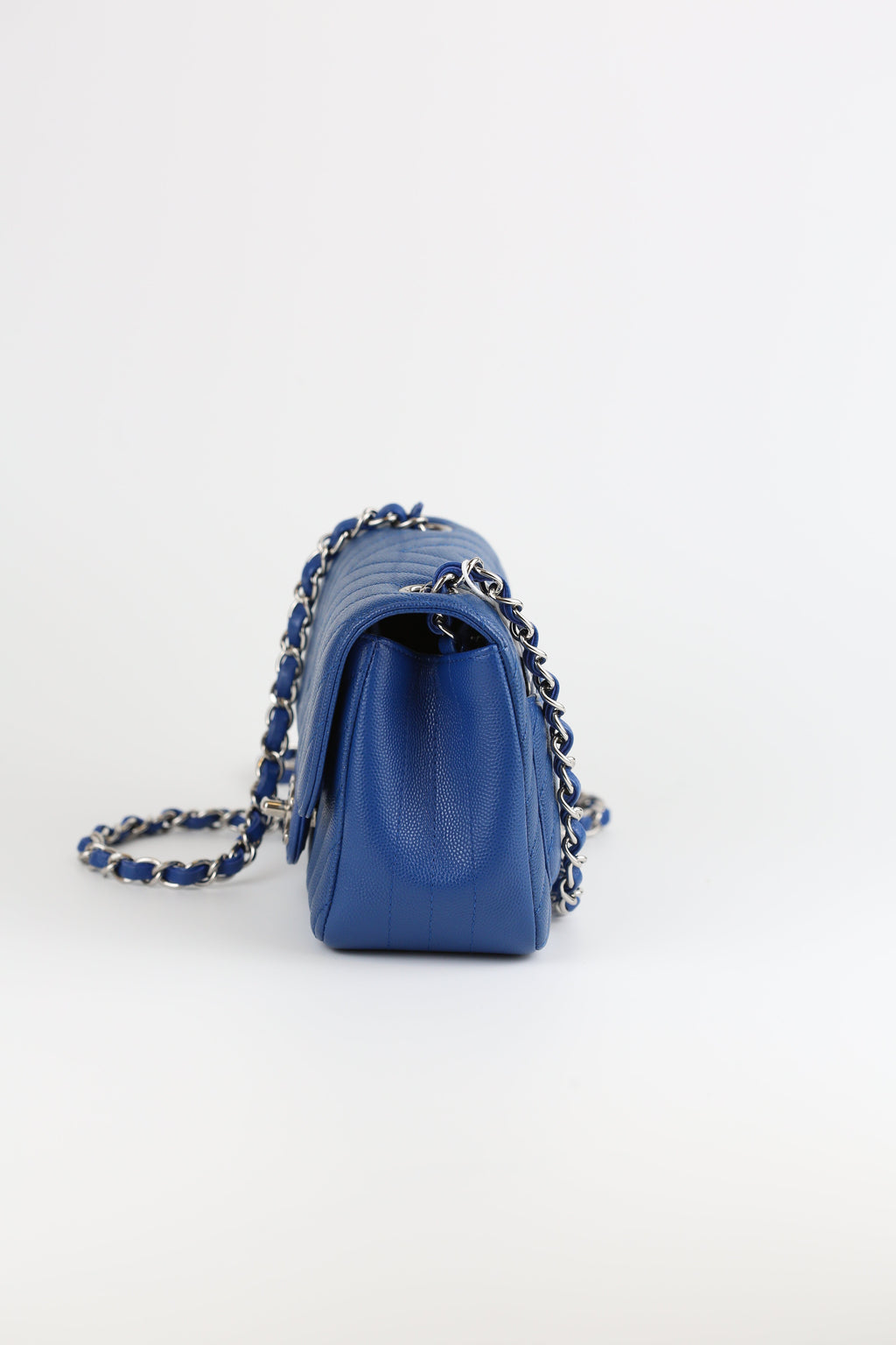 Chanel mini CF Navy Blue