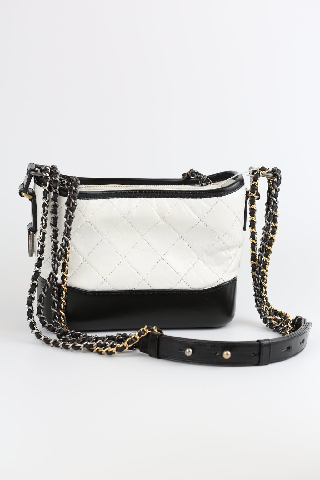Chanel Gabrielle small Black& White