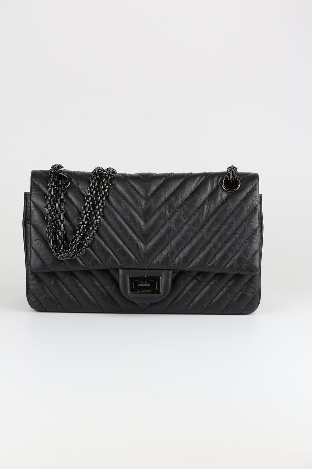 Chanel 2.55 Black&Black