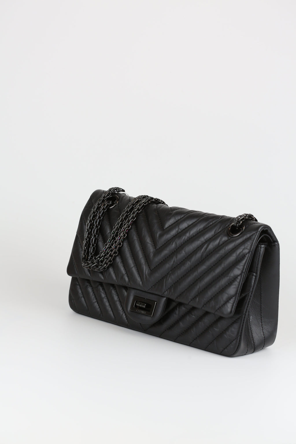 Chanel 2.55 Black&Black