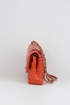 Chanel CF Patent orange