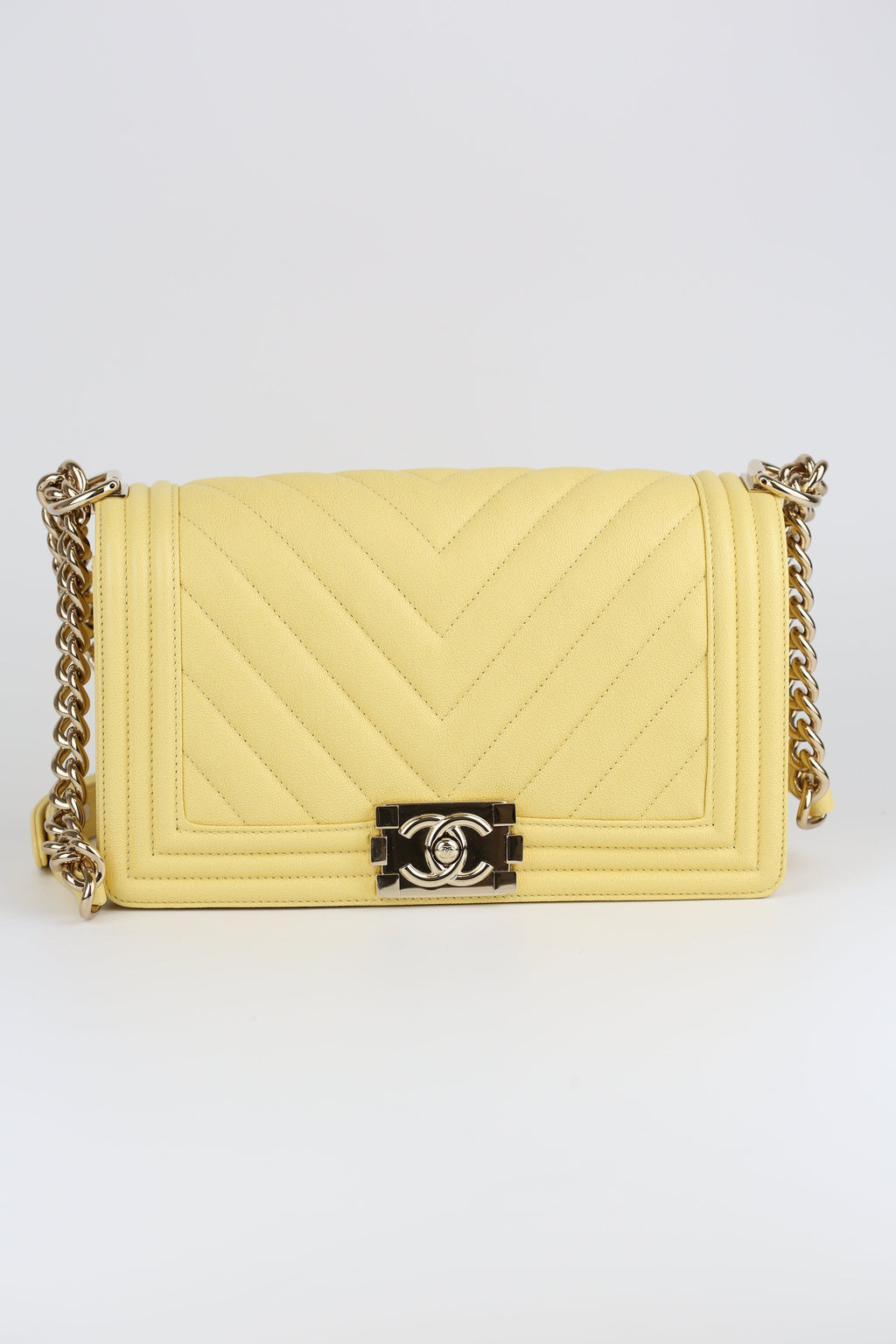 CHANEL Leboy Yellow