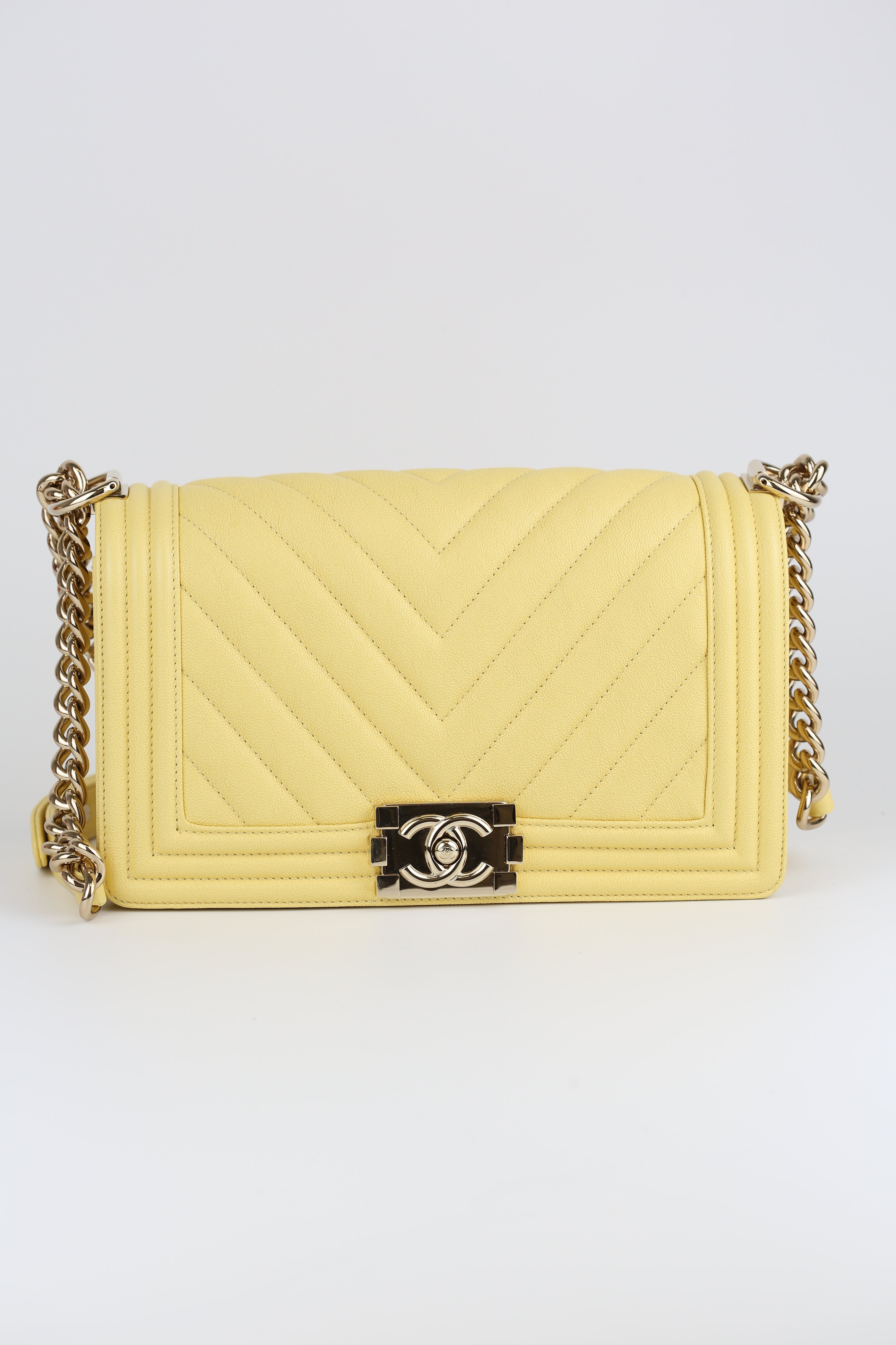 CHANEL Leboy Yellow