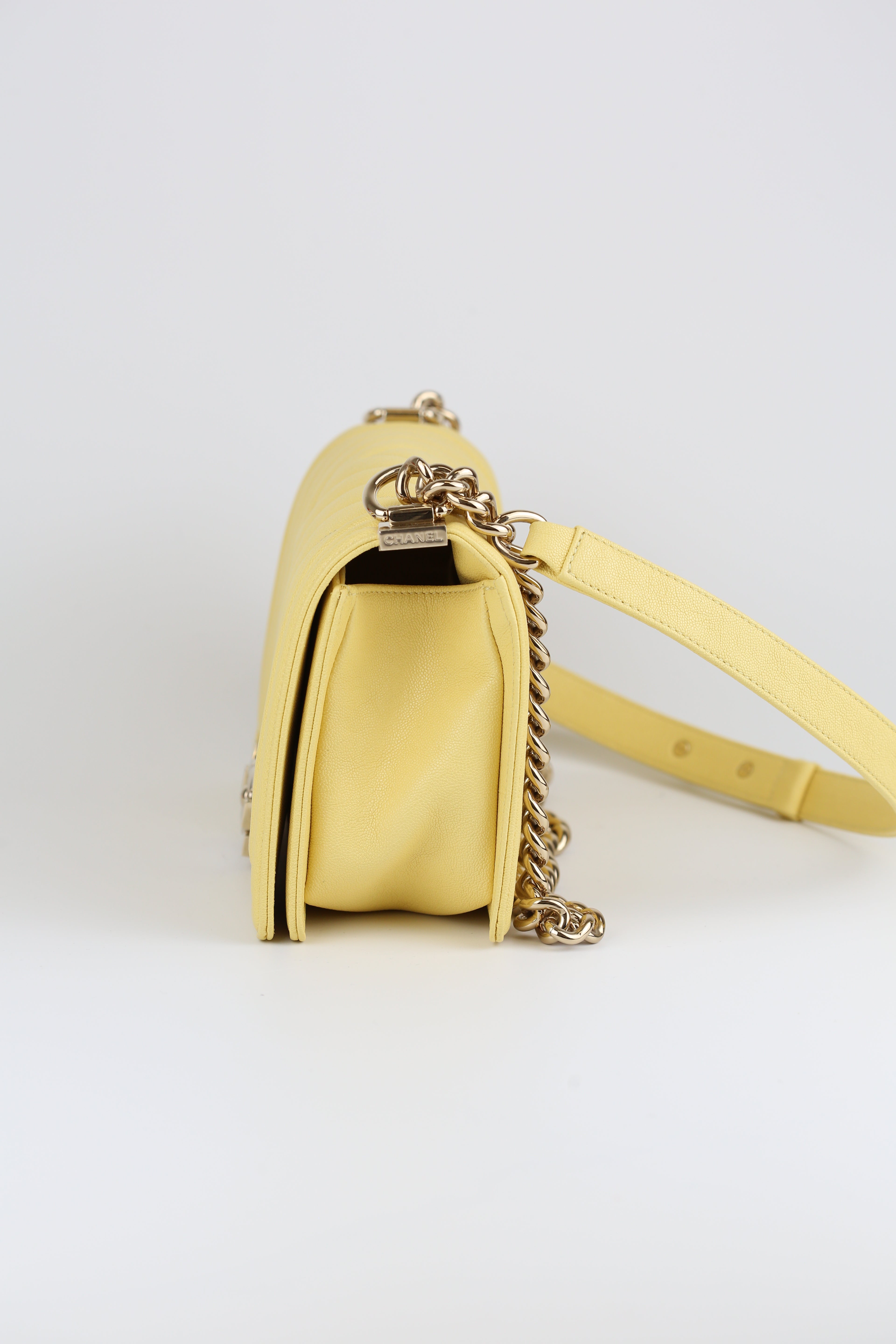 CHANEL Leboy Yellow
