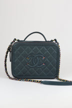 Chanel VanityCase M Dark Turquoide