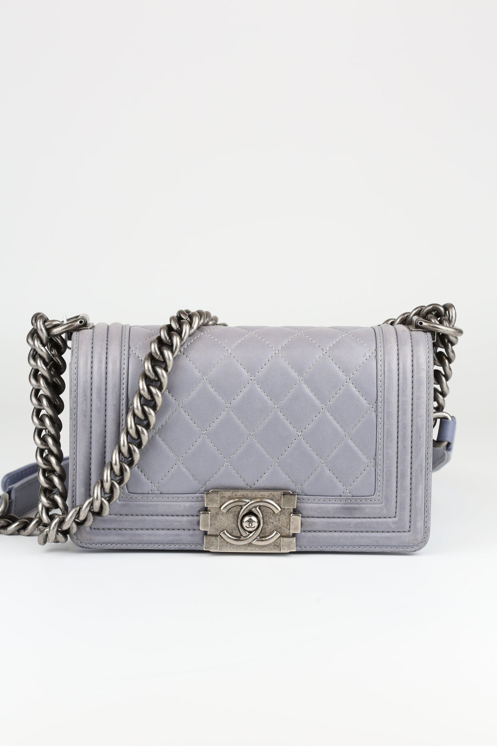 Chanel Leboy Gray S