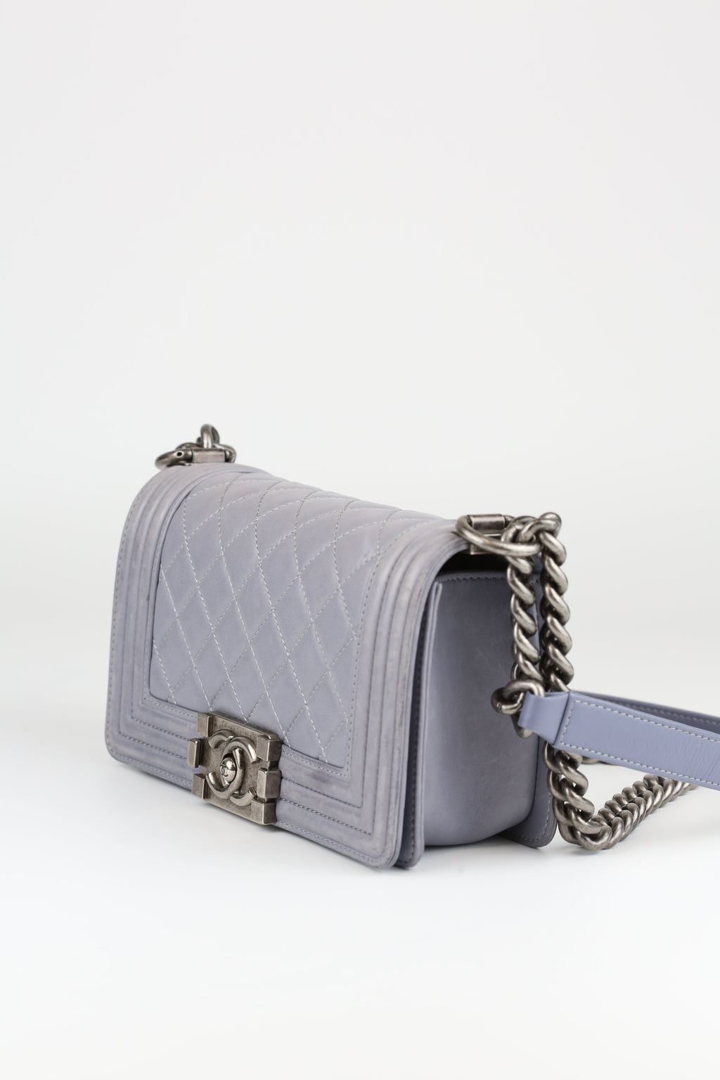 Chanel Leboy Gray S