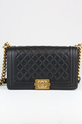 Chanel Leboy Gold & Black