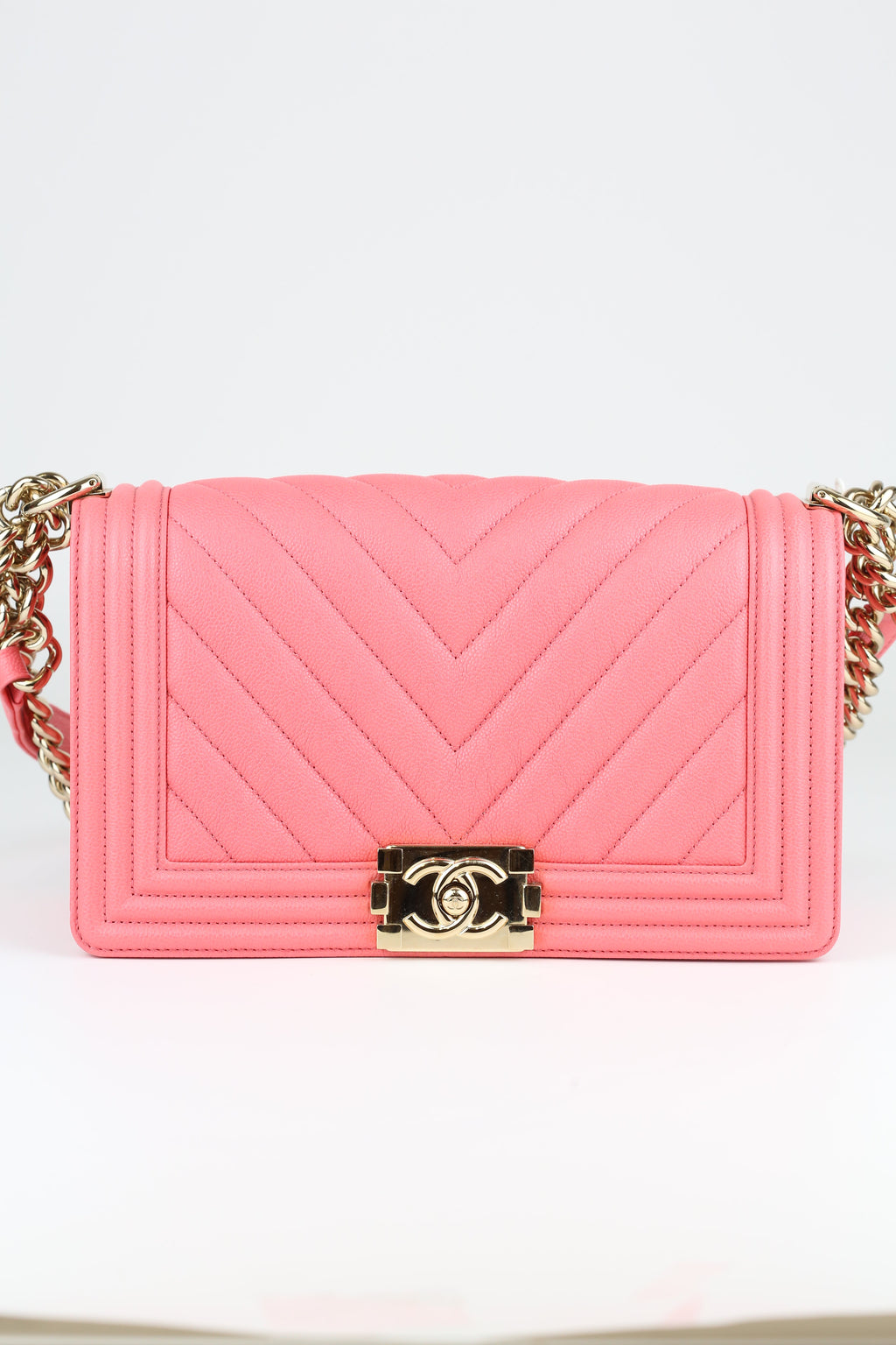 Chanel Leboy Rose Pink & Gold