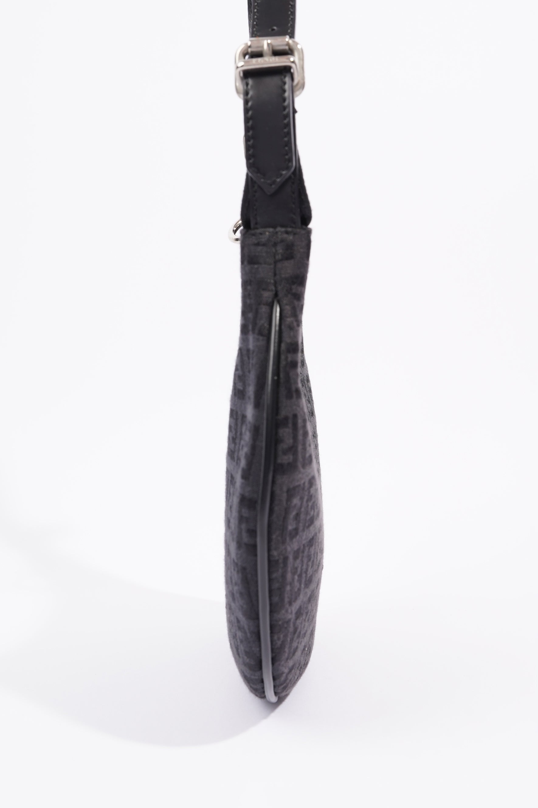 Fendi Baguette Bag Black Canvas