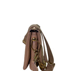 Louis Vuitton Lambskin Embossed Monogram Coussin Camel PM