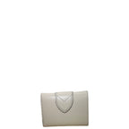 Louis Vuitton Portefeuille Pont Neuf Compact Leather Wallet Cream