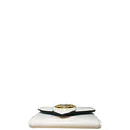 Louis Vuitton Portefeuille Pont Neuf Compact Leather Wallet Cream