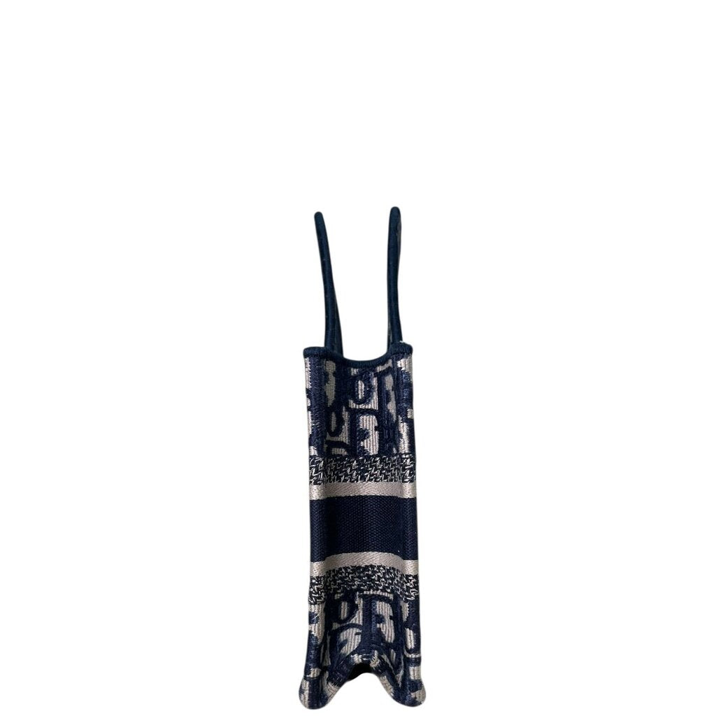 Christian Dior Oblique Jacquard Book Blue Mini